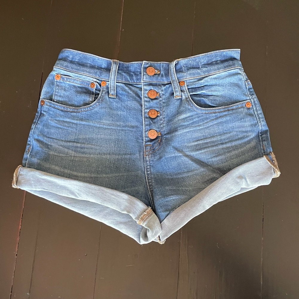 NWOT Madewell High Rise Denim Shorts